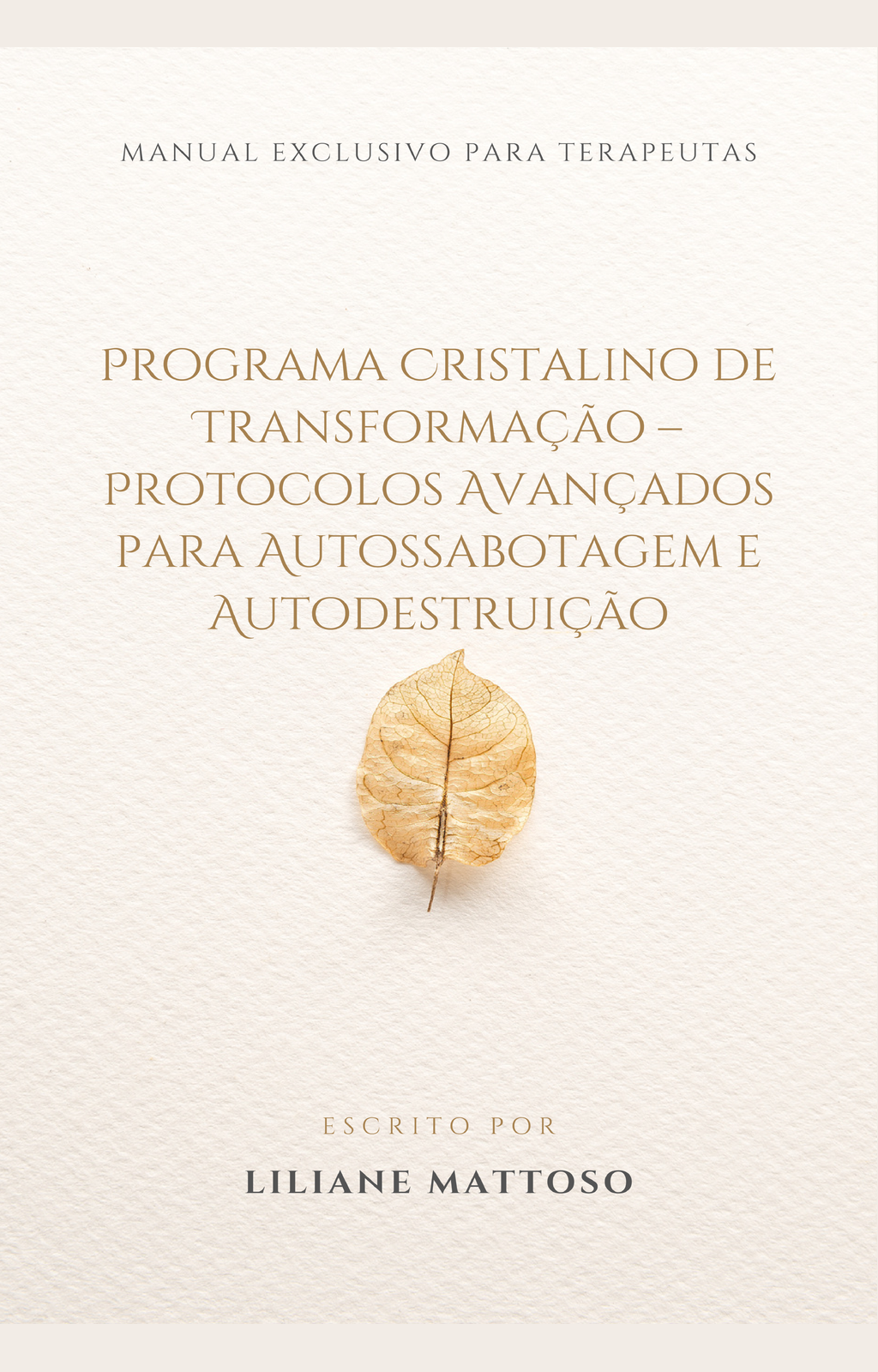 Programa Cristalino: Autossabotagem e Autodestruição